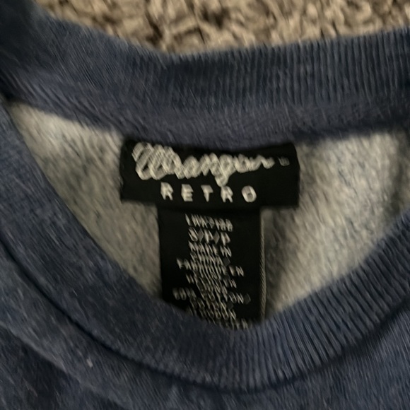 Blue wrangler, retro sweatshirt - Picture 3 of 3
